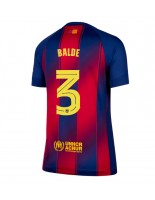 Barcelona Alejandro Balde #3 Domácí Dres pro Dámské 2025-26 Krátký Rukáv